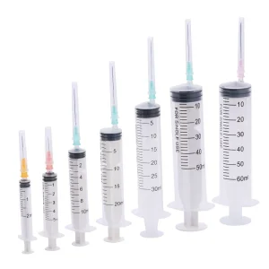 Three-part Luer Slip Syringe