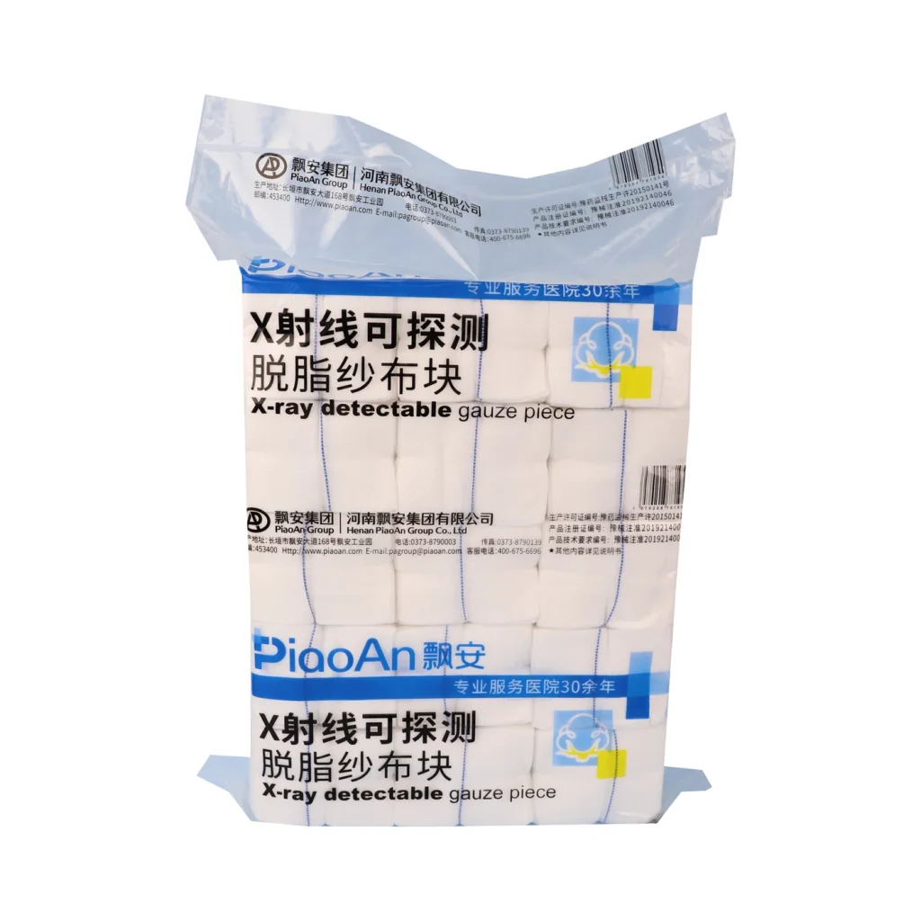 X-ray Detectable Absorbent Gauze Swab